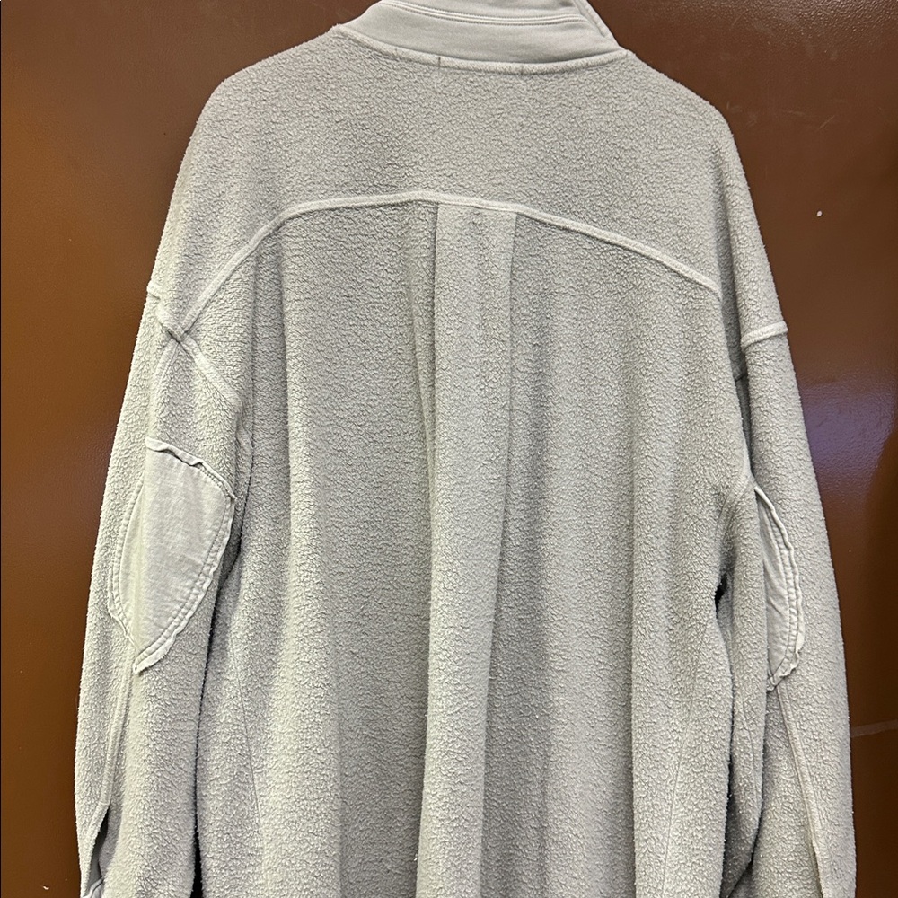 Free People Long Ruby Shacket Size Large - Picture 9 of 9